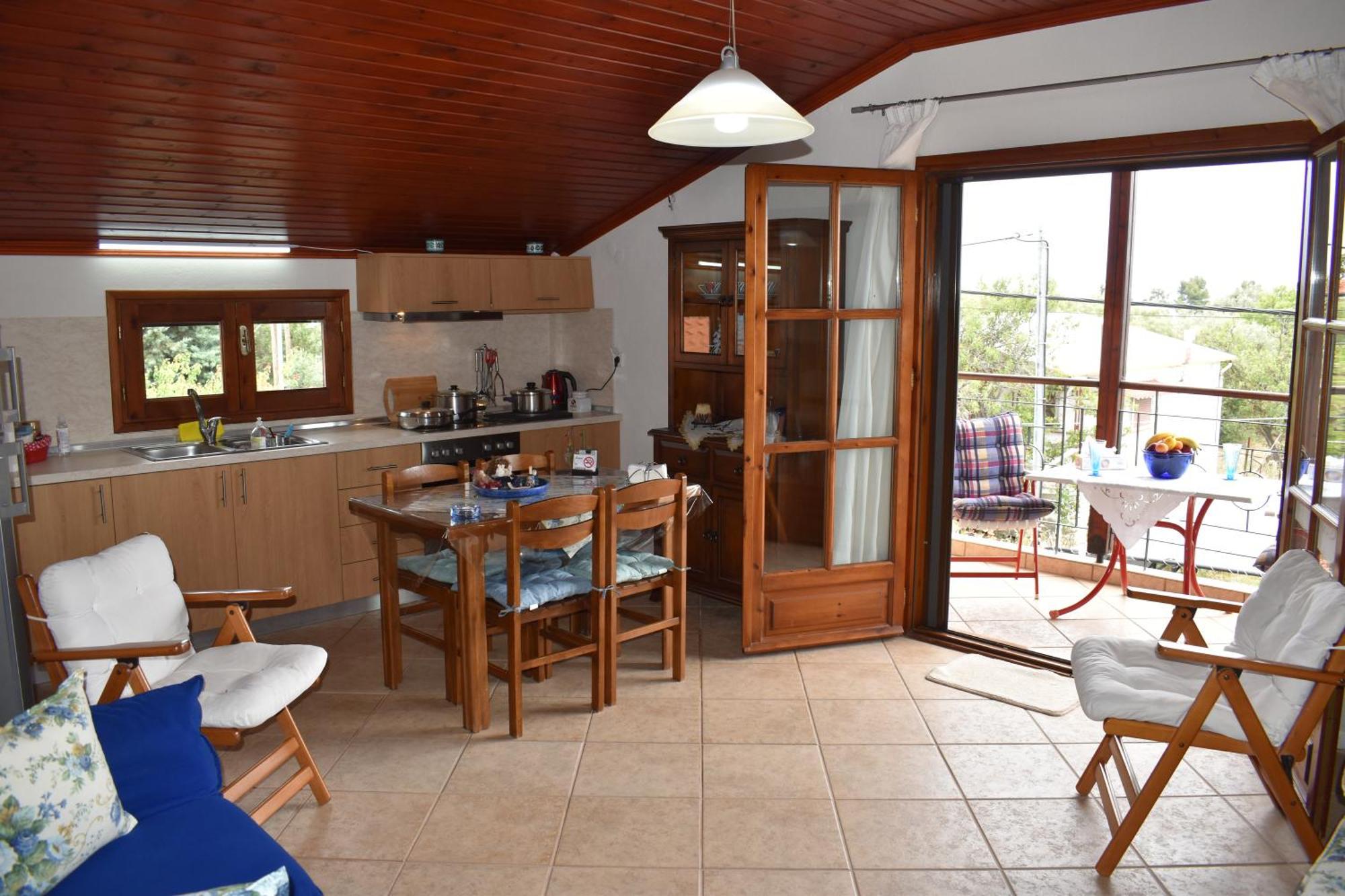 Kallilkratia Holiday flat 2 Nea Kallikrateia Bagian luar foto
